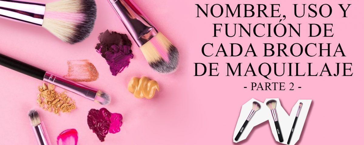 Brochas de maquillaje outlet nombres y usos